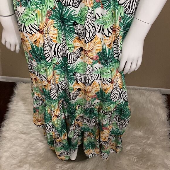 NWT Safari Maxi Dress - Size 1X - Picture 6 of 16